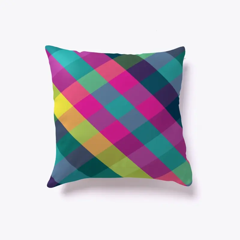 Colorful pillow eye catching