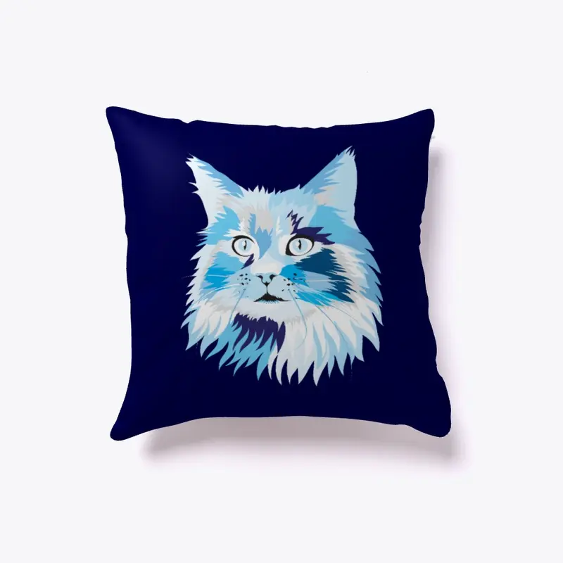 Cat pillow - beautiful persian cat